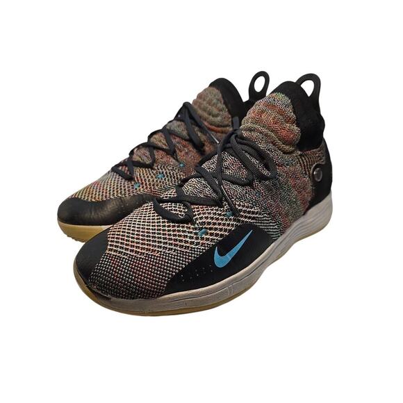 Nike KD Xi 11 Kevin Durant GS Basketball Shoes Multi-Color 7 Youth (AH3465- 001) - Picture 2 of 8